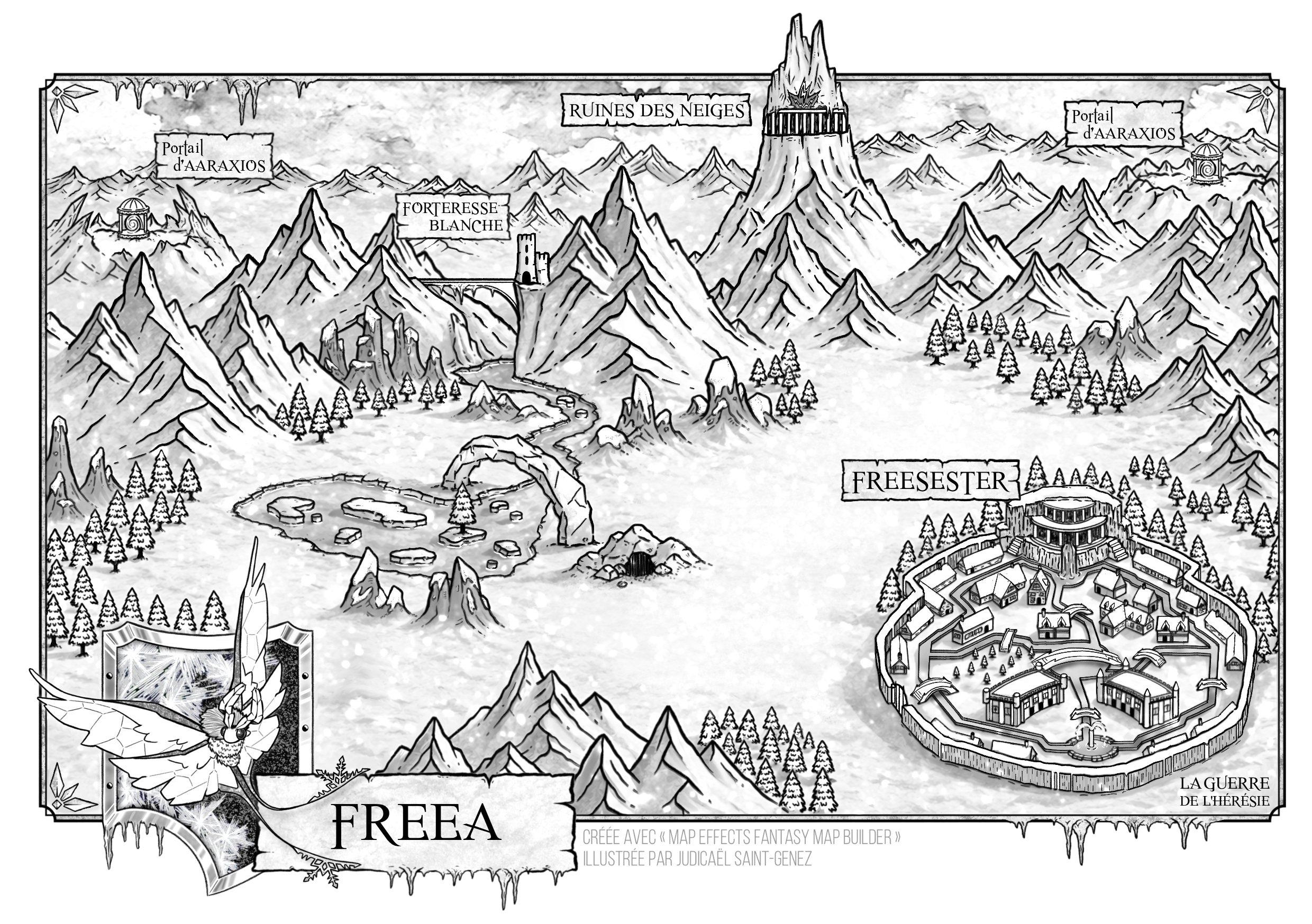 Carte de Freea